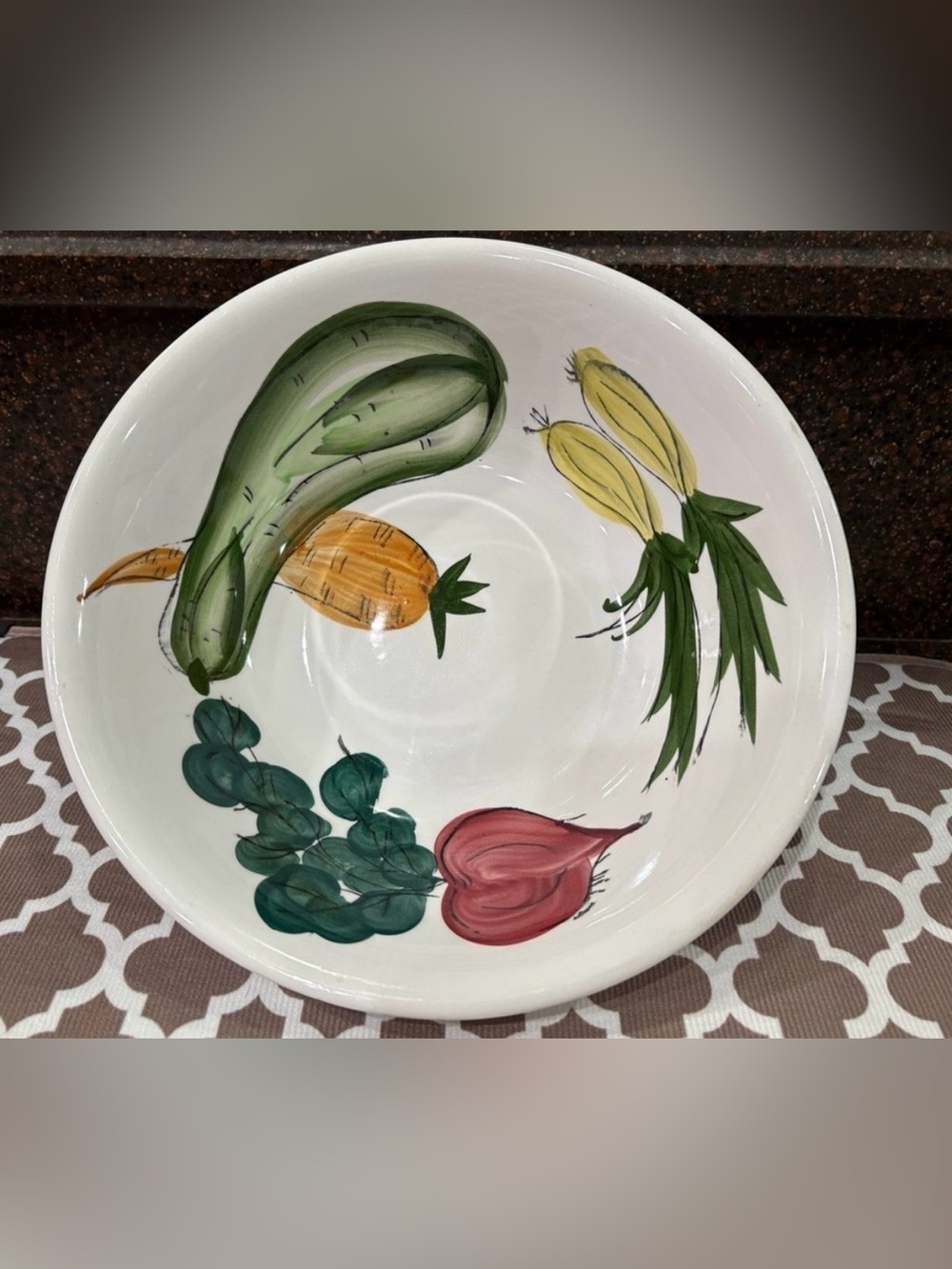 Westwood Finest Ironstone Hand Painted Vegetable Bowl